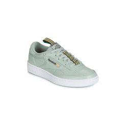 Buty Reebok Classic CLUB C 85 MU. Brązowe trampki i tenisówki damskie Reebok Classic, bez wzorów, bez zapięcia. Za 399,00 zł.