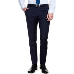 Spodnie LEONARDO GDGS900035. Spodnie garniturowe męskie Giacomo Conti, s, bez wzorów, z wełny, eleganckie. Za 399,00 zł.