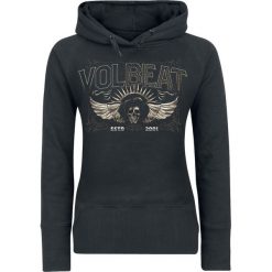 Bluzy rozpinane damskie: Volbeat Character Collage Bluza z kapturem damska czarny