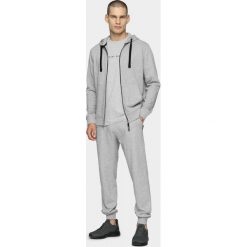 Bluza męska BLM601 - chłodny jasny szary melanż - Outhorn. Szare bluzy męskie Outhorn, m, bez wzorów, bez kołnierzyka, bez rękawów, bez kaptura. Za 99,99 zł.