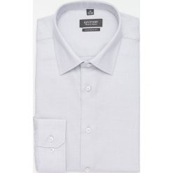 Koszula corsini 2973 długi rękaw custom fit szary. Szare koszule męskie Recman, m, bez wzorów, bez kołnierzyka, z długim rękawem. Za 149,00 zł.