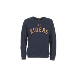 Bluzy Lee RIDERS SWS. Niebieskie bluzy męskie Lee, xxl, bez wzorów, bez kołnierzyka, bez rękawów, bez kaptura. W wyprzedaży za 211,57 zł.