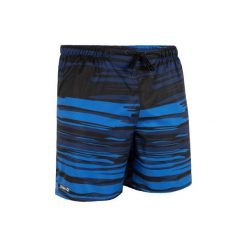 Spodenki surfing krótkie BBS 100 Brush. Niebieskie koszulki męskie OLAIAN, xl, bez wzorów, z poliesteru, sportowe, na fitness i siłownię. Za 29,99 zł.