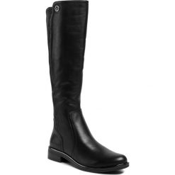 Oficerki CAPRICE - 9-25509-23 Black Nappa 022. Czarne kozaki damskie Caprice, ze skóry, bez obcasa, bez zapięcia. Za 479,00 zł.