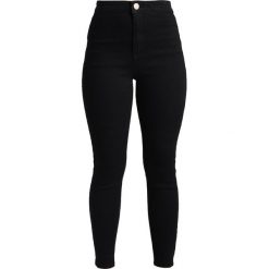 Jeansy damskie: Lost Ink Petite HIGH WAIST Jeans Skinny Fit black