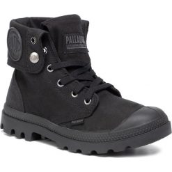 Trapery PALLADIUM - Pampa Baggy Nbk 76434-008-M Czarny. Czarne spodnie męskie Palladium, m, bez wzorów, ze skóry, klasyczne. Za 589,00 zł.