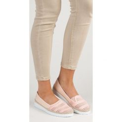 TEKSTYLNE ESPADRYLE. Espadryle damskie SHELOVET, bez wzorów, bez obcasa. W wyprzedaży za 79,90 zł.