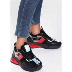 Czarne Sneakersy Glistening. Czarne sneakersy damskie Inny. Za 99,99 zł.