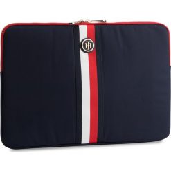 Torba na laptopa TOMMY HILFIGER - Poppy Laptop Sleeve AW0AW06627 901. Niebieskie torby męskie skórzane TOMMY HILFIGER, bez wzorów, z materiału. Za 269,00 zł.
