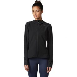 Adidas Kurtka damska Response Soft Shell Jacket czarna r. XS (BR0806). Czarne kurtki damskie marki Adidas, xs. Za 305,00 zł.