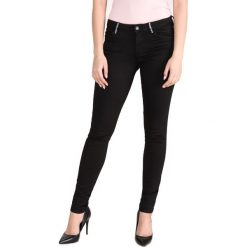 Guess Curve X Dżinsy Czarny. Czarne jeansy damskie Guess. Za 395,95 zł.