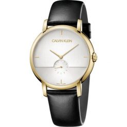 PROMOCJA ZEGAREK CALVIN KLEIN Established K9H2X5C6. Żółte zegarki męskie Calvin Klein, złote. W wyprzedaży za 929,00 zł.
