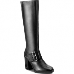 Kozaki CAPRICE - 9-25513-29 Black Nappa 022. Czarne buty zimowe damskie Caprice, z materiału. W wyprzedaży za 379,00 zł.