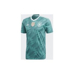 Koszulka krótki rękaw do piłki nożnej Niemcy 2018. Zielone t-shirty męskie marki Adidas, l, z materiału. Za 239,99 zł.