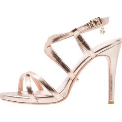 Rzymianki damskie: Dune London WIDE FIT WIDE FIT MEEMEE Sandały na obcasie rose gold