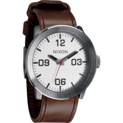 Biżuteria i zegarki męskie: Zegarek męski Silver Brown Nixon Corporal A2431113