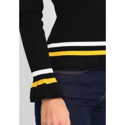 Swetry klasyczne damskie: one more story Sweter black/multicolor