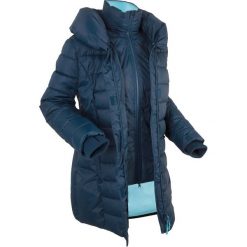 Kurtka outdoorowa 2 w 1, pikowana bonprix ciemnoniebieski. Niebieskie kurtki damskie bonprix, s. Za 239,99 zł.