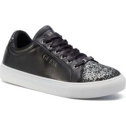 Sneakersy GUESS - FJ7MIS ELE12 BLACK. Czarne półbuty damskie Guess, ze skóry ekologicznej. Za 299,00 zł.