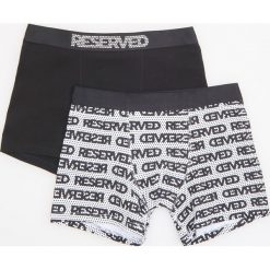 2 pack bokserek - Czarny. Szare bokserki męskie marki Reserved. W wyprzedaży za 39,99 zł.