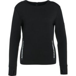 Bluzy damskie: Superdry SPORT GYM TECH LUXE CREW Bluza black