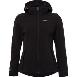 Icepeak LEONIE Kurtka Softshell black. Czarne kurtki sportowe damskie Icepeak, z elastanu. Za 359,00 zł.