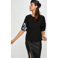 Only - Top. Szare bluzki damskie marki ONLY, s, bez wzorów, z elastanu, z okrągłym kołnierzem. W wyprzedaży za 99,90 zł.