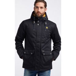 Parka funkcyjna w kolorze czarnym. Czarne parki męskie Schmuddelwedda, s, bez wzorów, bez kaptura. W wyprzedaży za 386,95 zł.