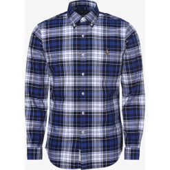 Polo Ralph Lauren - Koszula męska – Slim Fit, niebieski. Niebieskie koszule męskie Polo Ralph Lauren, s, z haftami, klasyczne, polo, bez rękawów. Za 529,95 zł.