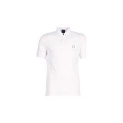 Koszulki polo z krótkim rękawem Armani Exchange HEFARI. Białe koszulki męskie marki Armani Exchange, s, bez wzorów, polo, z krótkim rękawem, krótkie. Za 239,00 zł.