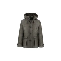 Żakiety / Blezery Penn Rich Woolrich BOY ABBEY PARKA. Zielone parki męskie Penn Rich Woolrich, m, bez wzorów, bez kaptura. Za 1164,45 zł.
