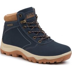 Trekkingi SPRANDI - BP40-6246Y Navy. Niebieskie trapery damskie Sprandi, ze skóry ekologicznej, bez obcasa, bez zapięcia. Za 119,99 zł.