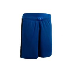 Spodenki Do Gry W Koszykówkę Damskie Sh500 Niebiesko-Czarne. Niebieskie szorty damskie TARMAK, s, bez wzorów, z poliesteru. Za 39,99 zł.