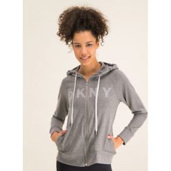 Bluza DKNY Sport DP9J8516. Czarne bluzy sportowe damskie DKNY Sport, s, bez wzorów, z bawełny, bez rękawów, bez kaptura. W wyprzedaży za 259,00 zł.
