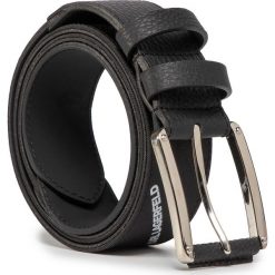 Pasek Damski KARL LAGERFELD - 815300 501450 Black 990. Czarne paski damskie KARL LAGERFELD, w paski, ze skóry. Za 439,00 zł.