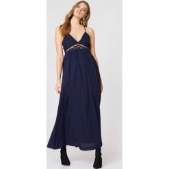 Sukienki: Moon River Sukienka maxi z koronką – Navy