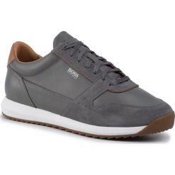 Sneakersy BOSS - Sonic Runn 50410978 10214595 01 Medium Grey 030. Szare sneakersy męskie Boss, bez zapięcia. Za 849,00 zł.