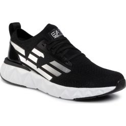 Sneakersy EA7 EMPORIO ARMANI - X8X048 XK113 N629 Black. Czarne sneakersy męskie EA7 Emporio Armani, bez wzorów, z tworzywa sztucznego, bez zapięcia. W wyprzedaży za 619,00 zł.