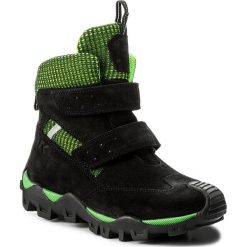 Buty zimowe chłopięce: Śniegowce BARTEK – 27395-B1A Czarno Zielony