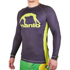 Manto Koszulka męska Long Sleeve Rashguard Logo fioletowa r. XL (MNR812). Fioletowe t-shirty męskie marki Reserved, l, z bawełny. Za 137,32 zł.