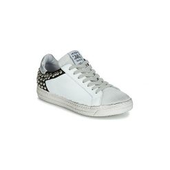 Buty Meline CREY. Białe trampki i tenisówki damskie Meline, bez wzorów, bez zapięcia. Za 519,00 zł.