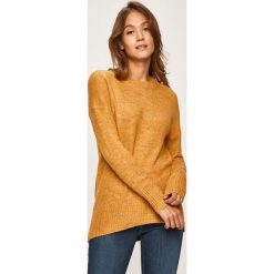 Only - Sweter. Żółte swetry damskie ONLY, s, bez wzorów, z elastanu, bez rękawów, bez kaptura. Za 149,90 zł.