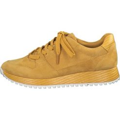 Tamaris tenisówki damskie 23731 41 żółte. Żółte trampki i tenisówki damskie Tamaris, bez wzorów, bez zapięcia. Za 299,00 zł.