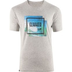 T-shirty męskie: Outhorn Koszulka męska HOL18-TSM608 szara r. L