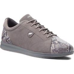 Półbuty GEOX - D Avery A D52H5A 03241 C9002 Dk Grey. Szare półbuty damskie Geox, bez wzorów, ze skóry, bez obcasa, na płaskiej podeszwie, bez zapięcia. W wyprzedaży za 249,00 zł.
