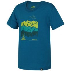 Hannah Chłopięca Koszulka Darley 152 Niebieski. Niebieskie t-shirty chłopięce Hannah, bez wzorów, z krótkim rękawem. Za 65,00 zł.