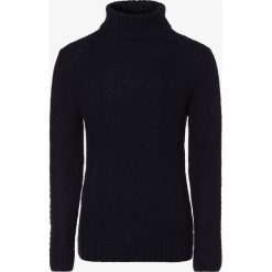 Joop - Sweter męski – Nestor, niebieski. Niebieskie swetry męskie JOOP!, m, bez wzorów, z materiału, z golfem, bez kaptura. Za 689,95 zł.