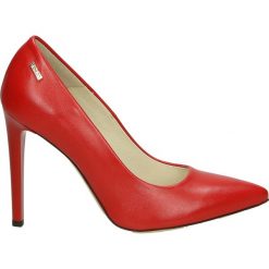 Czółenka - 17-41 P R J18. Różowe buty ślubne damskie Venezia, ze skóry. Za 199,00 zł.