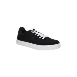 Tenisówki męskie: Buty American Czarne buty sportowe sznurowane FH17005