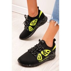 Damskie buty sportowe ESTARA LIME. Czarne buty sportowe damskie IVET, bez wzorów, sportowe. W wyprzedaży za 89,00 zł.